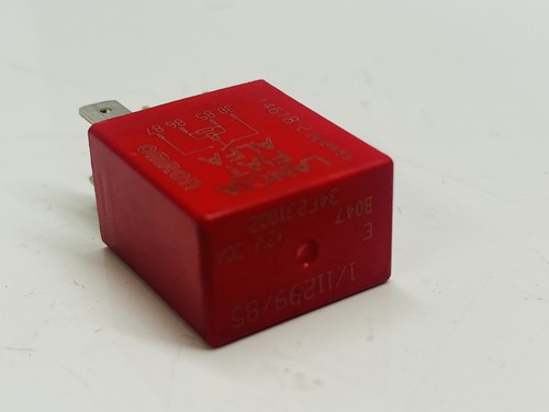 Relay pin red - red, for