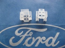 New genuine Ford Escort Mk4 and Fiesta Mk3 Headlight loom plugs - Headlamp lamp