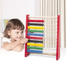 Educational Wooden Abacus Red