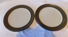 Denby CHEVRON    Dinner  Plates x  2   Olive Green ( more  available )