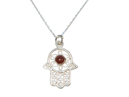 925 sterling silver hamsa - 925,