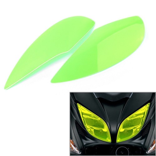 Green front headlight guard - front,