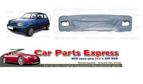 Front bumper for nissan micra - front,
