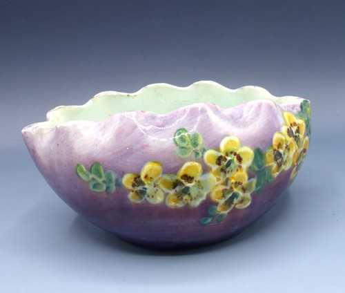 Antique small planter vase - , by