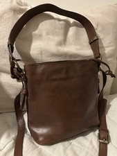 Fat Face Brown Leather Bucket