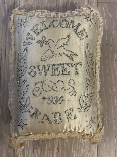 1934 cream silk