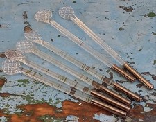 Vintage Cocktail Glass Swizzle