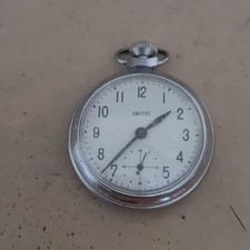 Lovely Vintage 1970 Smiths Pocket Watch Serviced New Crystal fitted