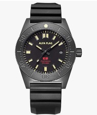 ALFA FLAG Hydromatic 200m/660ft Diver Watch Professional Automatic Men's Sport