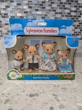 Sylvanian Families Buckley Red Deer Family Boxed (Opened) 2010