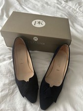 Peter Kaiser Navy Suede Block