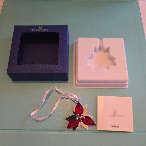 Swarovski poinsettia christmas - poinsettia,