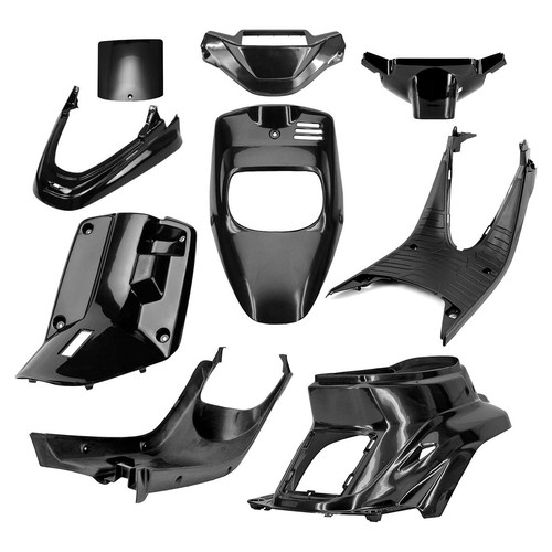 Kit fairings pieces black - kit, 9