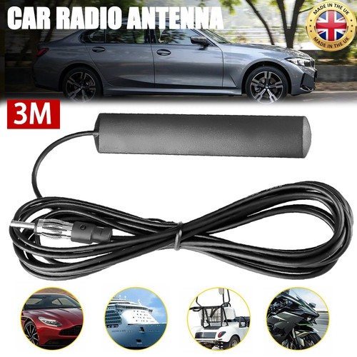 Hidden amplified antenna - antenna, kit