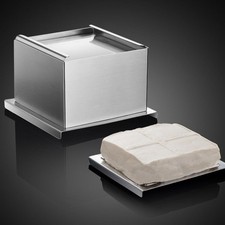 Tofu Mold Maker Press Making Cheese Kit Stainless Steel Mould DIY Press Mold