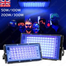 50-300W LED UV Stage Blacklight Ultraviolet Flood Effect Light for Disco Party