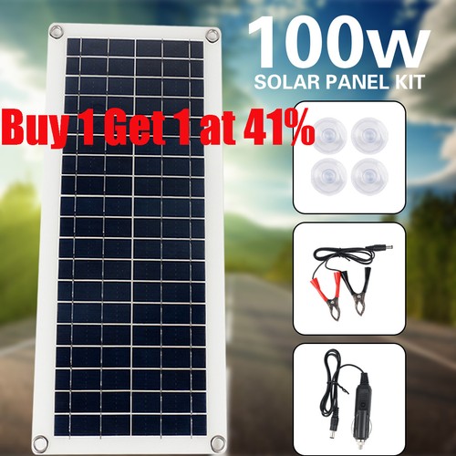 100w solar panel set trickle - panel,