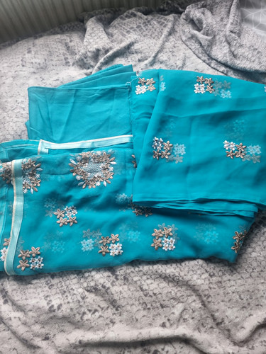 Dress fabric unstiched - fabric-,