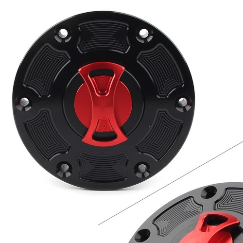 Motorcycle red fuel tank cap - motorcycle,