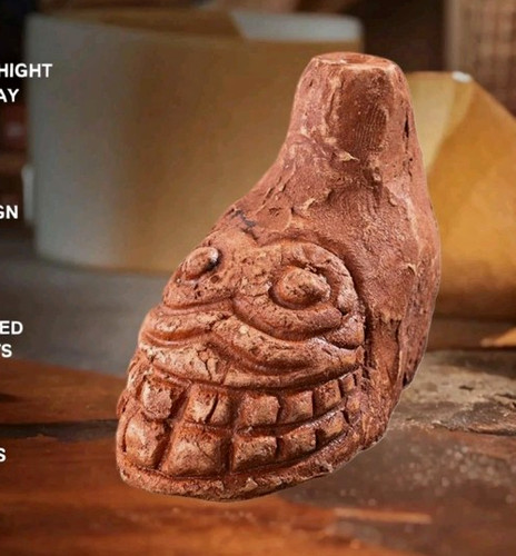 Handmade brown clay - handmade,