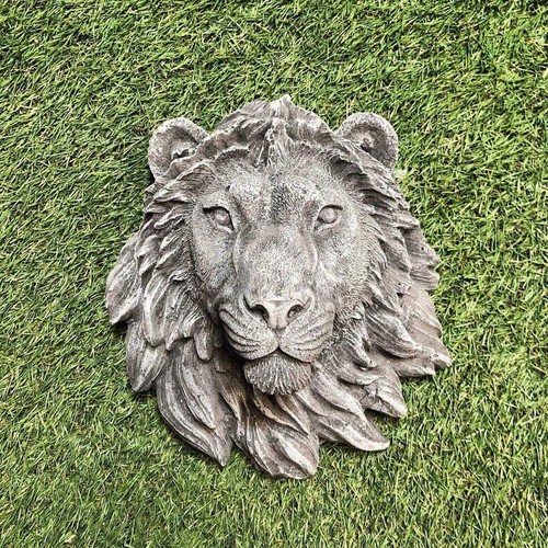 Concrete lions head - concrete,