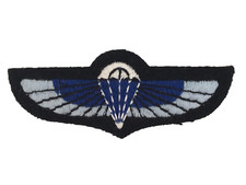 British S.A.S. Paratrooper’s jump wings. Large WWII style para cloth wings