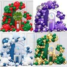 Balloon Arch Kit +Balloons Garland Birthday Wedding Party Baby Shower Decor UK