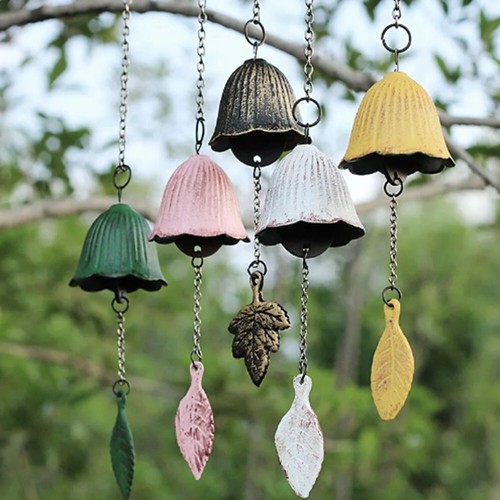 Iron wind chimes yard - wind,