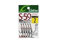 ** OWNER C'ultiva Single S-59 Hook Size variation for Spoon