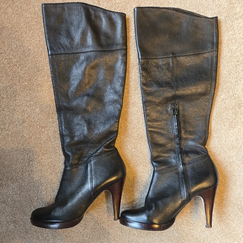 Vintage topshop black leather - topshop,
