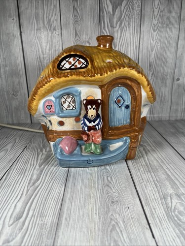 Lamp piggery pottery ceramic - lamp,