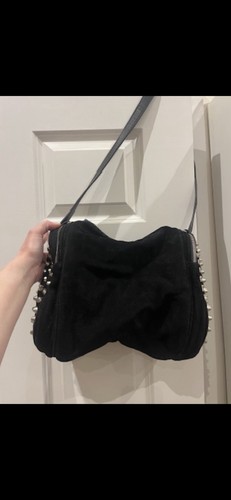 Zara shoulder suede leather - zara,