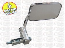 CHROME HANDLEBAR END MIRROR TO