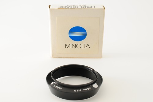 Unused minolta lens hood - unused, m
