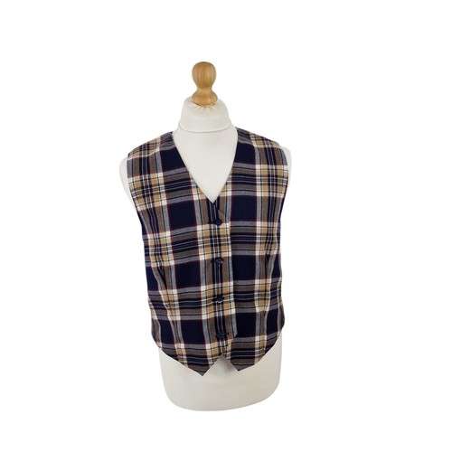 Mens tartan waistcoat - tartan, 40