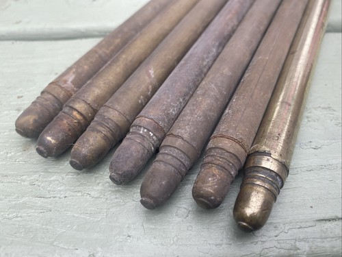 Vintage brass stair rods 7 - brass,