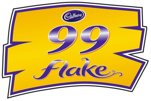 Ice cream van sticker cadbury - cream,