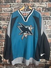 Vintage Nike San Jose Sharks Nike hockey jersey size L large