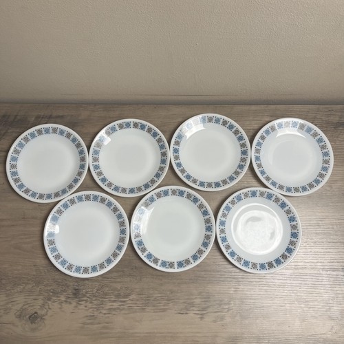 Vintage pyrex jaj side plates - vintage,