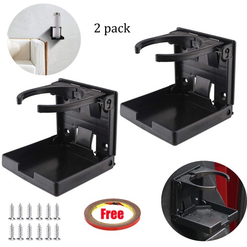 Universal 2pcs black folding - black,