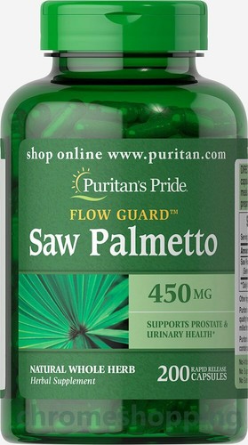 Puritan pride saw palmetto - saw,