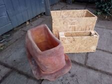 LATEX MOULD PLUS SUPPORT JACKET VW CAMPER VAN PLANTER 45CM LONG ORNAMENT MOULD