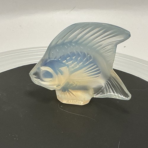 Lalique angel fish opal - angel,
