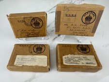 Lot of 4 Original WW2 Era Card