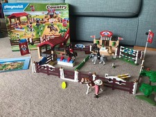 PLAYMOBIL Country Horse Riding Arena Equestrian Dressage Show Playset (70337)