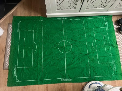Vintage subbuteo mat - mat, green