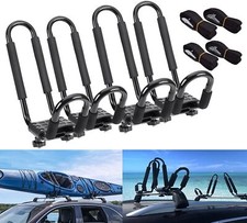 4PC Adjustable J Bars Car Roof