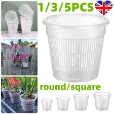1-5pcs Clear Plastic Orchid