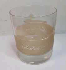 Ballantines Whisky Glass with 2cl and 4cl Fill Lines