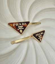 PRADA Gold Hair Clip/Hair